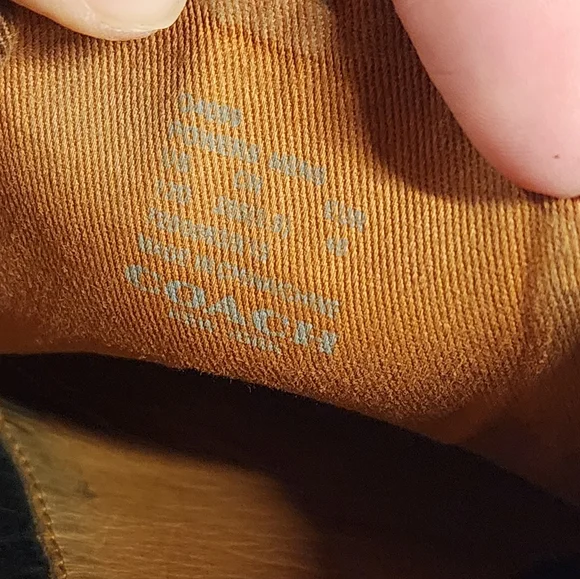 COACH New York Men’s Leather Slip-On Sneaker Size 12D - Picture 7 of 8